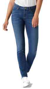 Wrangler Damen Jeans - Body Bespoke SLIM AUTHENTIC BLUE W28LX785U